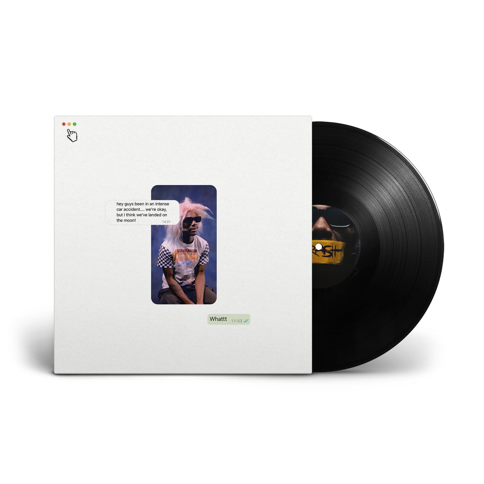 Bad With Phones Crash LP Vinyl NEW