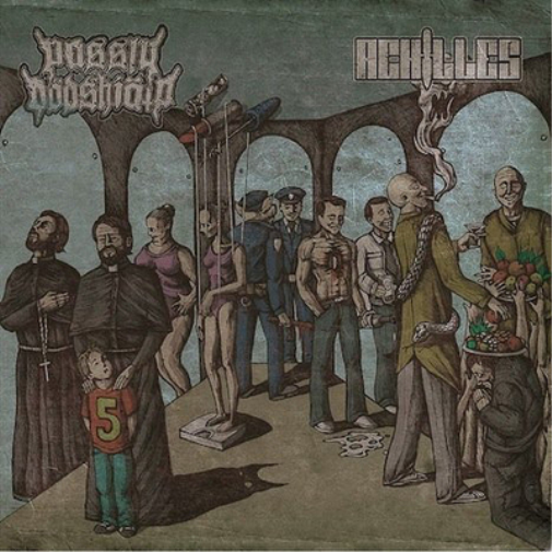 Passiv Dödshjälp/Achilles Split (Vinyl LP) 12" Album