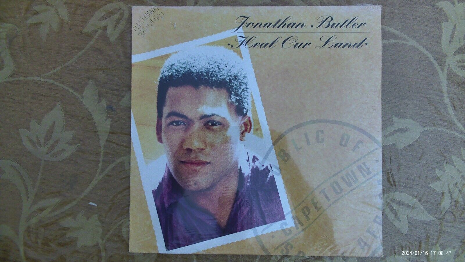 Jonathan Butler ‎– Heal Our Land LP 1990 Germany M/NM new sealed