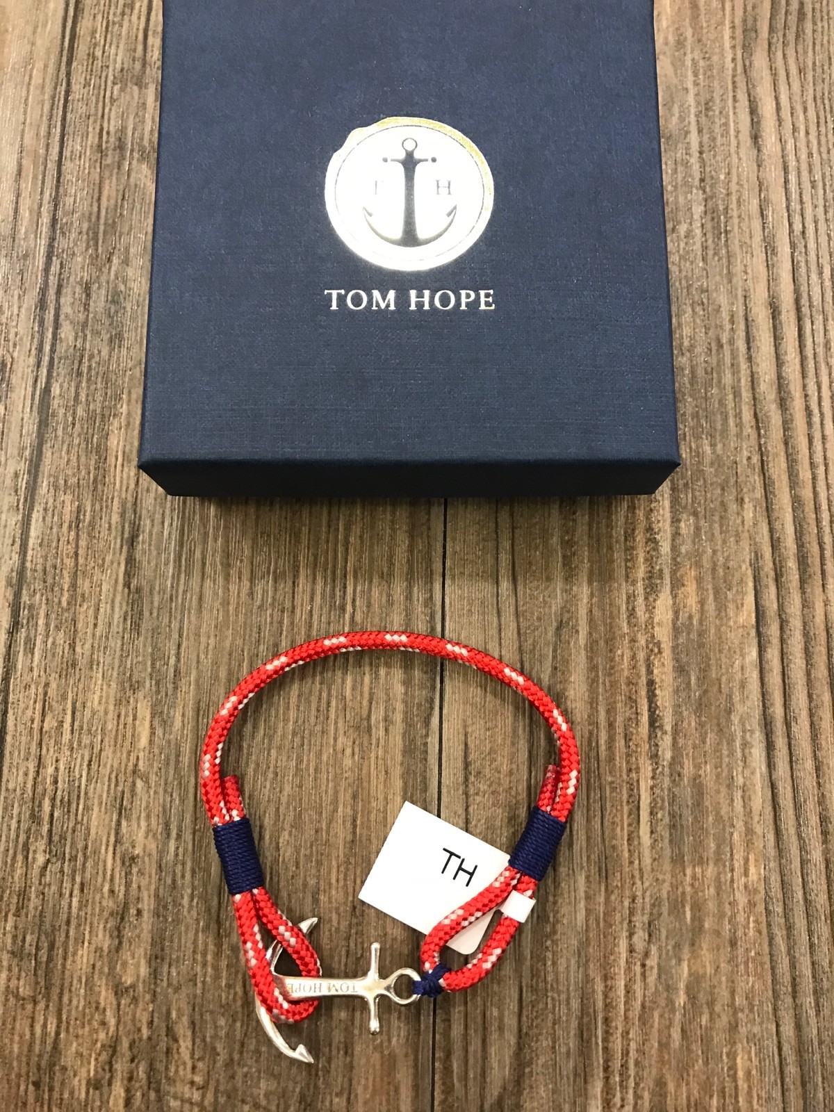 BRACCIALE "TOM HOPE" ATLANTIC BLUE MISURA S REF. TM0021 - NUOVO -