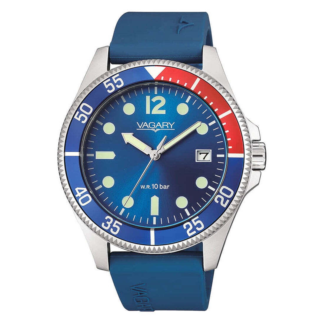 Orologio Vagary da uomo VD5-112-70 pepsi cinturino gomma
