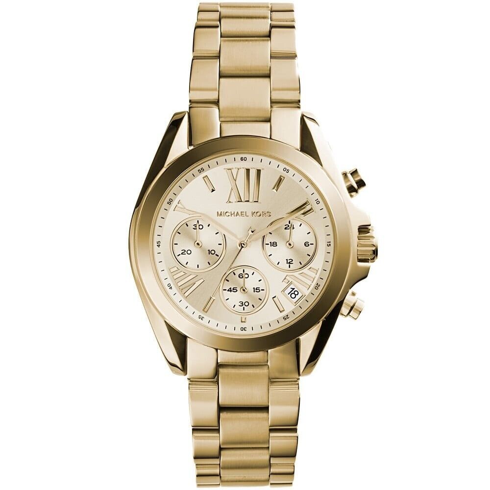 Michael Kors Bradshaw MK5798 – Orologio da Donna Cronografo Oro, Nuovo