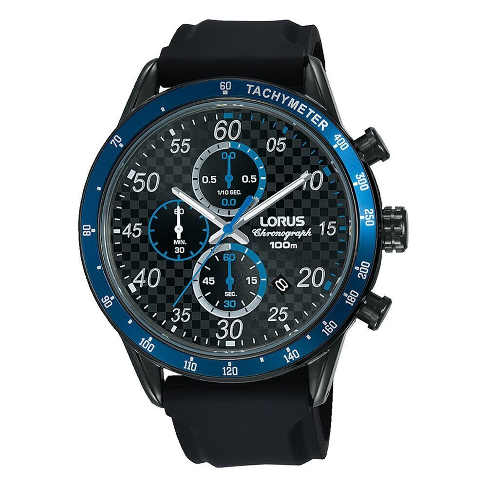 Orologio Uomo Lorus SPORTS Nero [Ø 45 mm]