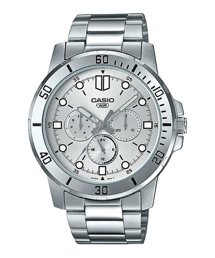 CASIO MTP-VD300D-7EUDF OROLOGIO UOMO ACCIAIO DATA 43mm SOTTOCOSTO