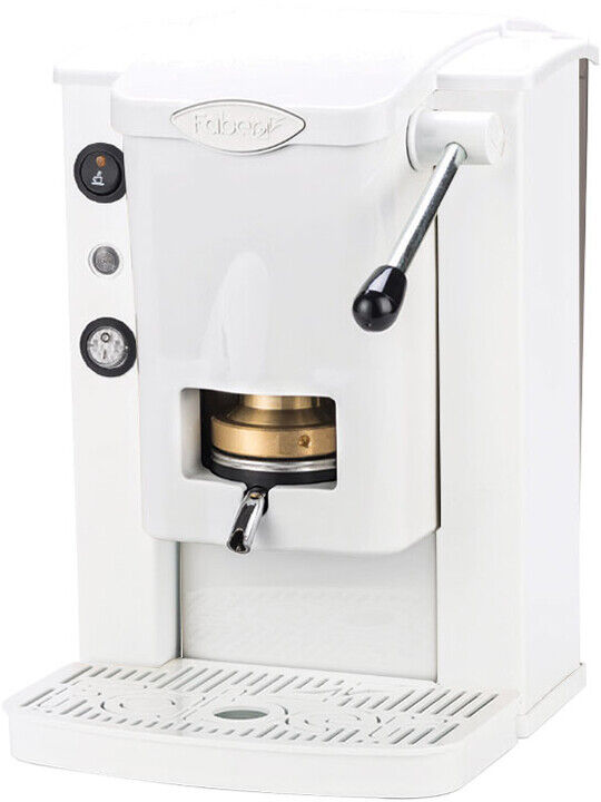 Faber Macchina Caffè a Cialde Pompa a 15 Bar Bianco NSMPBIABBAS
