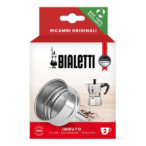 BIALETTI RICAMBIO ORIGINALE IMBUTO ALLUMINIO 6 TAZZE PER MOKA EXPRESS DAMA 6 TZ