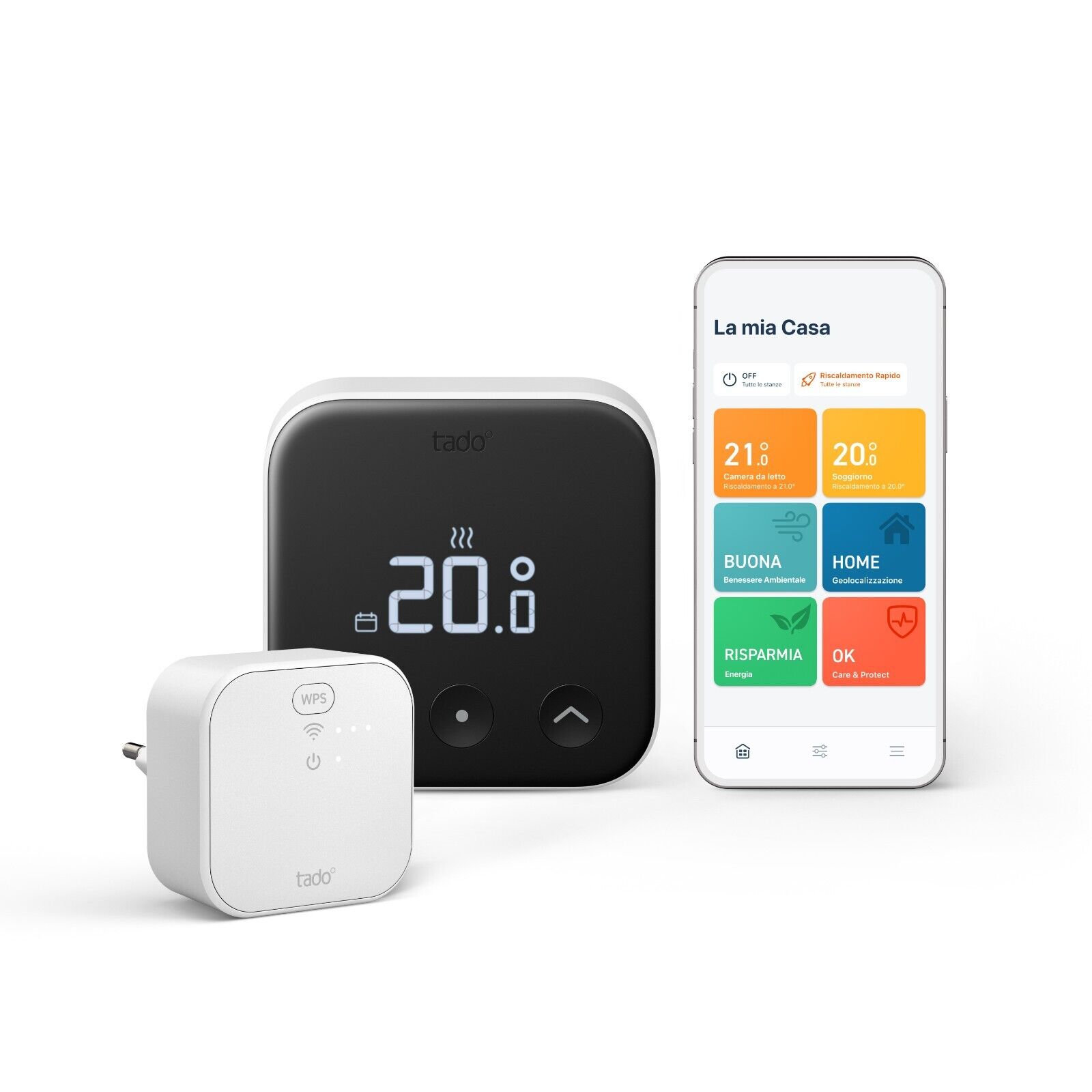 Tado Termostato Intelligente X - Kit di Base; *NUOVO*,  2 anni di garanzia