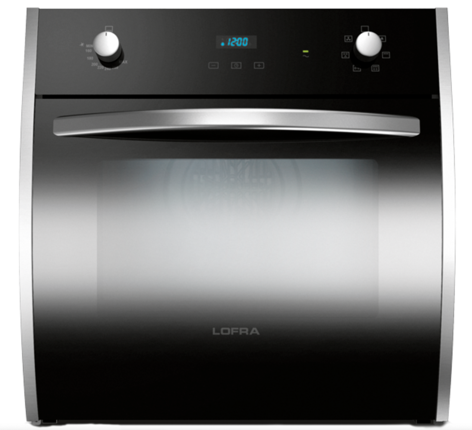 LOFRA FLEXO FFV66GE FORNO GAS VENTILATO 60X60 VETRO NERO 6 MODALITA EASY CLEAN