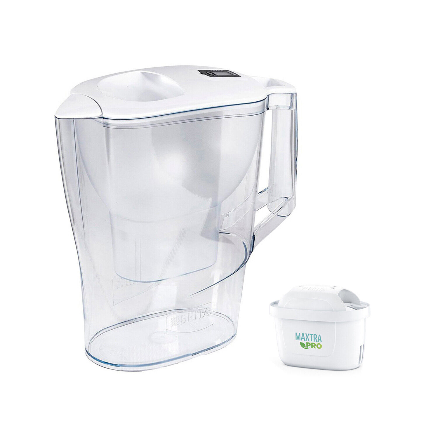 BRITA Caraffa filtrante Aluna 2,4 L con filtro bianco Depurazione acqua