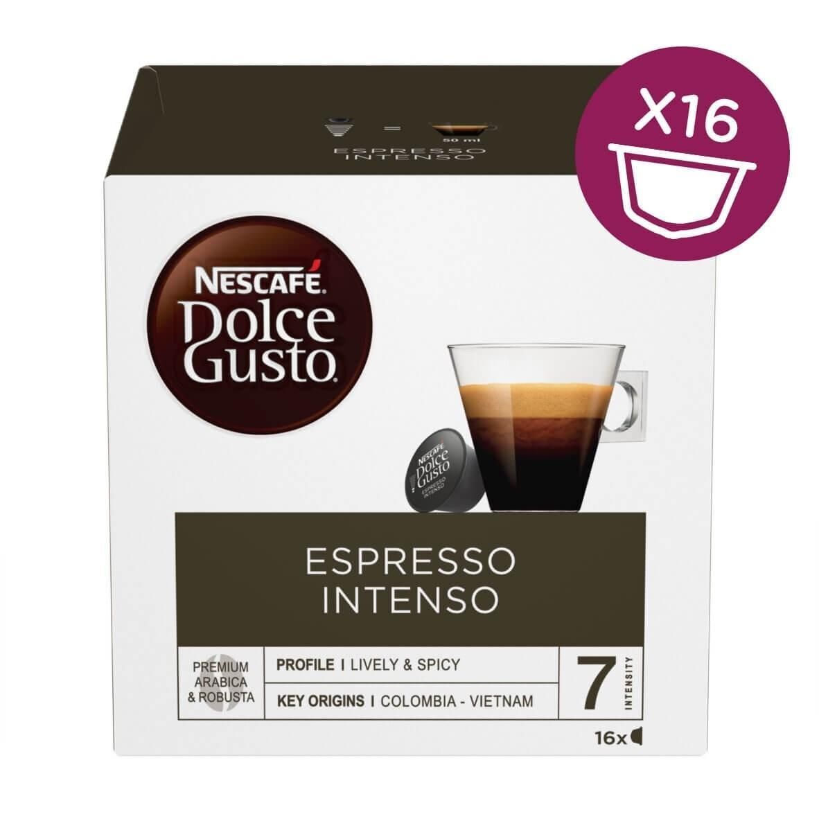 Nescafè Dolce Gusto Espresso Intenso, Box 16 Capsule 12045471