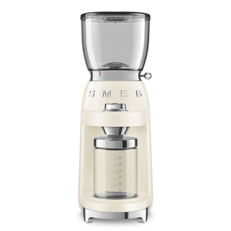 SMEG CGF01CREU MACINACAFFÉ ELETTRICO ANNI '50 CAFFE' MACINATO 130GR - CREMA