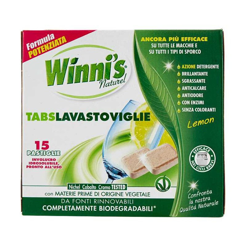WINNI'S TABS LAVASTOVIGLIE 15pz