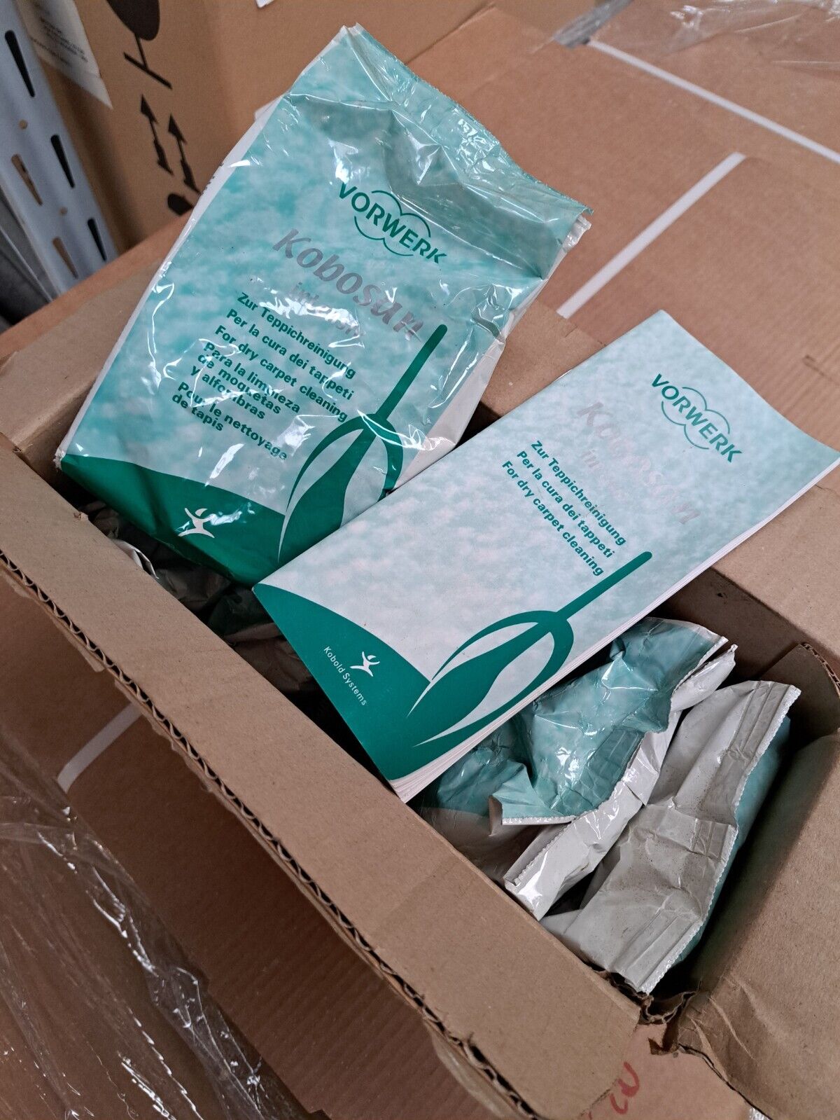 CONFEZIONE 6 BUSTE DA 500g KOBOSAN INTENSIVE FOLLETTO VORWERK
