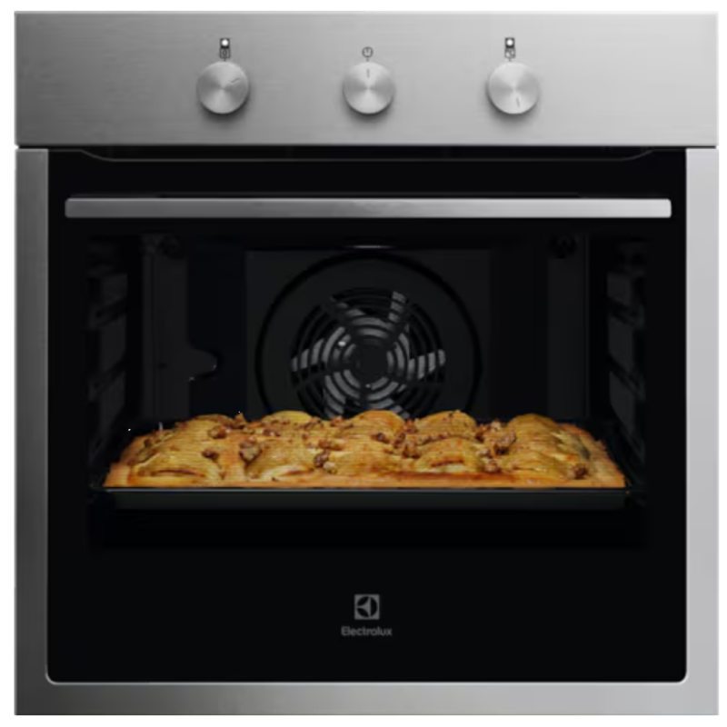ELECTROLUX KKOHHH04X FORNO DA INCASSO VENTILATO MULTIFUNZIONE 68 LT CLASSE A+