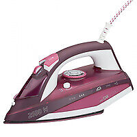 Clatronic DB 3705 Steam iron Ceramic soleplate Rose 0.38 L Detachable 263857