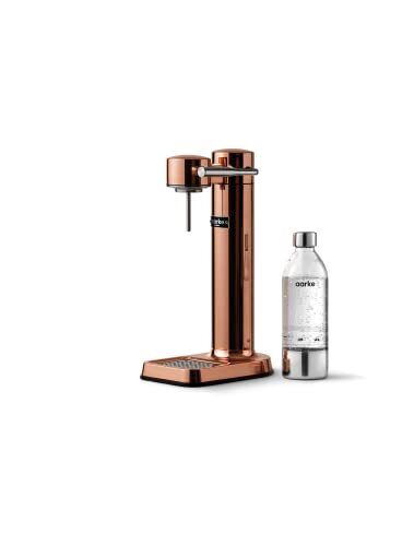 Aarke Carbonator 3 Gasatore d’acqua e Bottiglia, Finitura Rame (S2T)