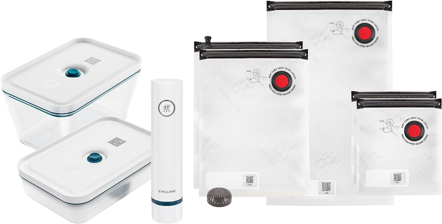 Zwilling Set Sottovuoto, Glass, La-Mer, 8-pz