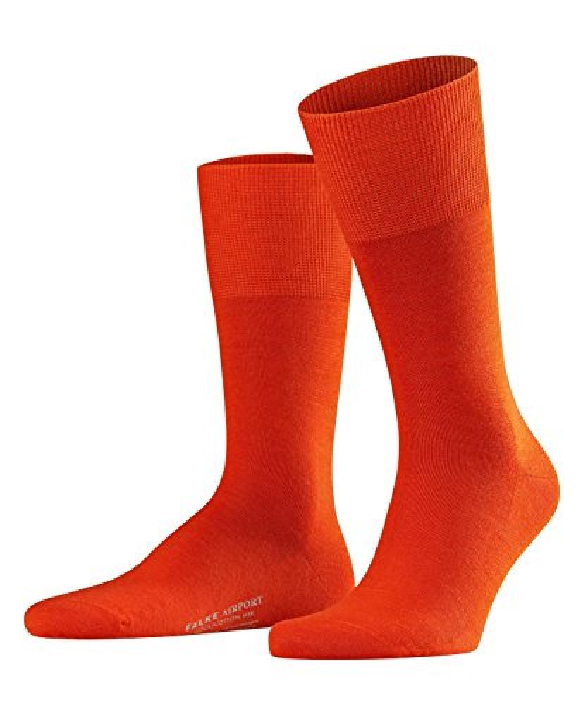 (TG. 45-46) Falke Airport, Calze Uomo, Arancione (ziegel 8095), 45-46 - NUOVO
