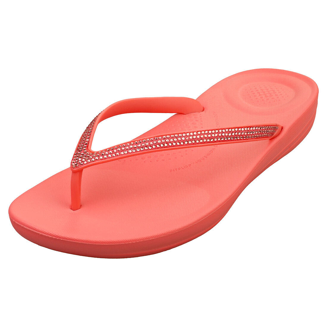 FitFlop Iqushion Sparkle Donna Rosy Coral Sandali Infradito - 41 EU