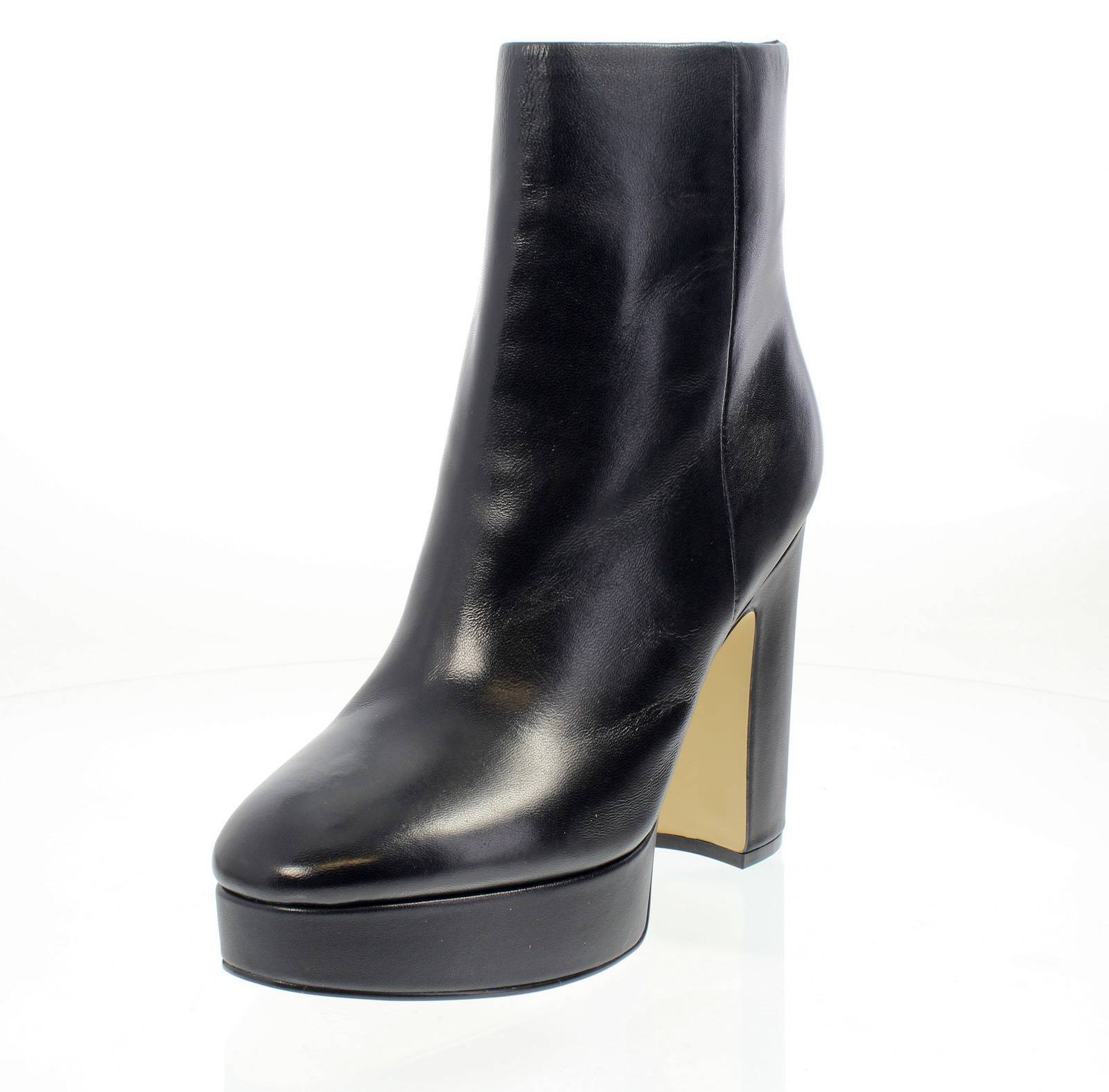 Guess Temela - Tronchetti In Pelle Con Tacco Alto Nero - Taglia 36 [22.5cm]