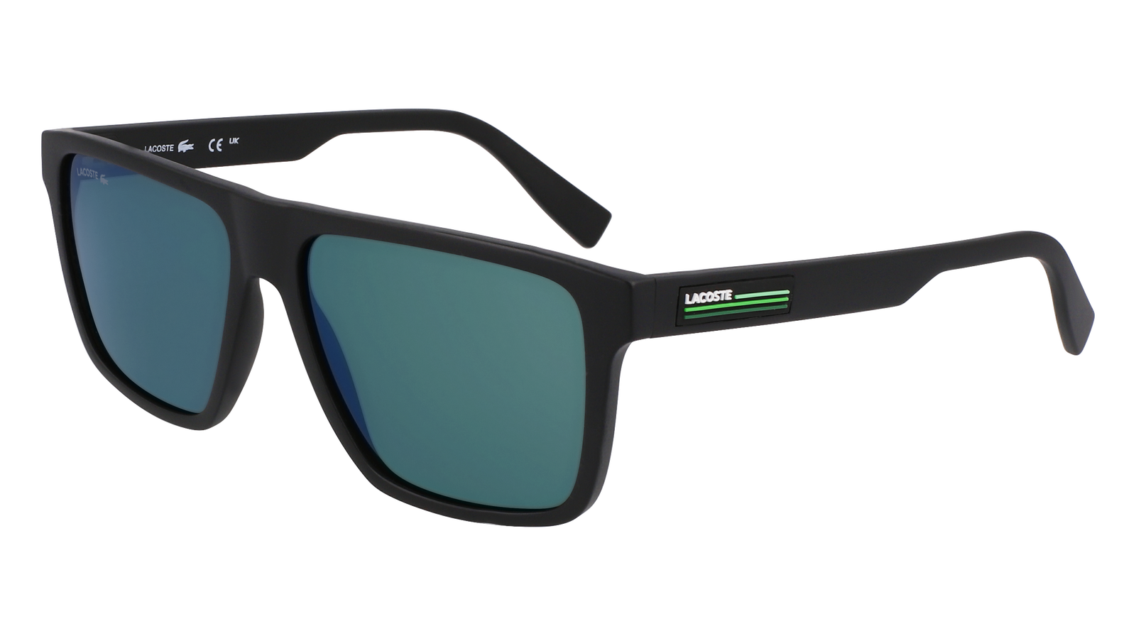 Occhiali da Sole LACOSTE L6027S 002 MATTE BLACK 57/15/145 Uomo