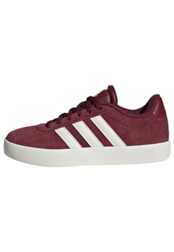 (TG. 29 EU) adidas VL Court 3.0 Shoes Kids, Sneaker, Shadow Red off White Cloud