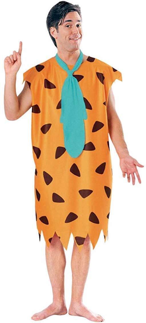 Rubie's Official Fred Flintstone Men's Costume, Adult Fancy Dress XL