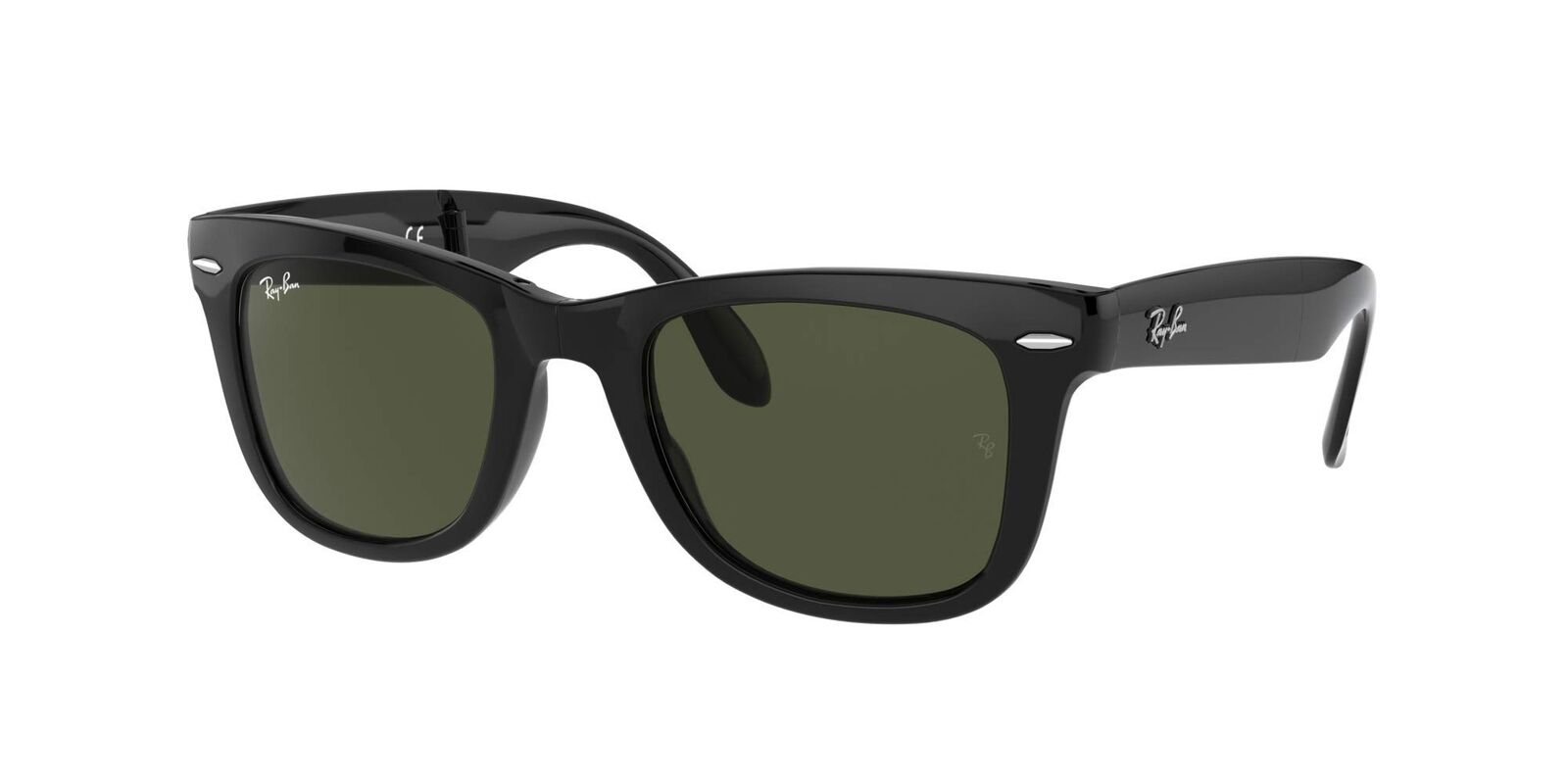 [Ray-Ban] Occhiali da Sole 0RB4105 PIEGHEVOLE WAYFARER Uomo 601 Nero 54