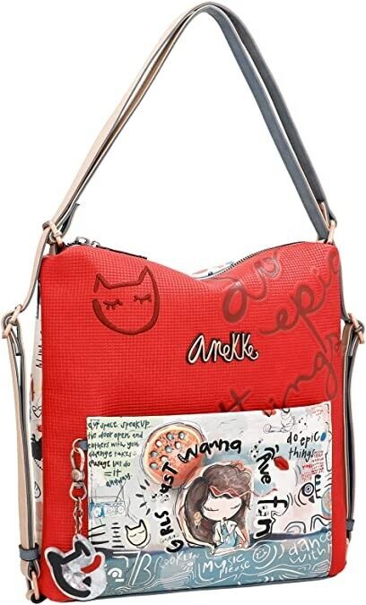 ANEKKE | Borsa Hobo convertibile in zaino Anekke Fun & Music