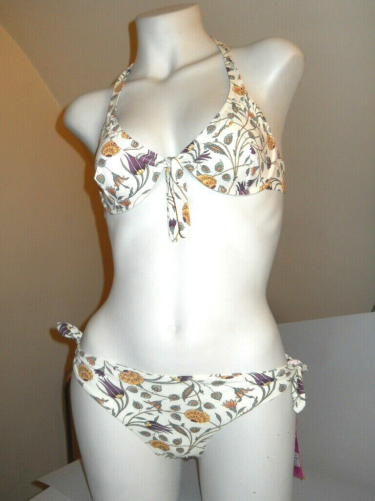 OK BRASIL COSTUME MARE BIKINI BALCONCINO CON FERRETTO  E SLIP TAGLIA 46/XL
