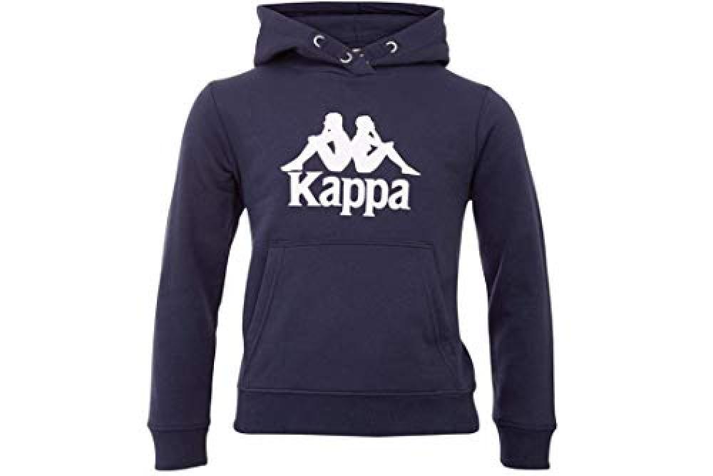 (TG. 62) Kappa, Sweatshirt Boy's, Navy, 176 - NUOVO