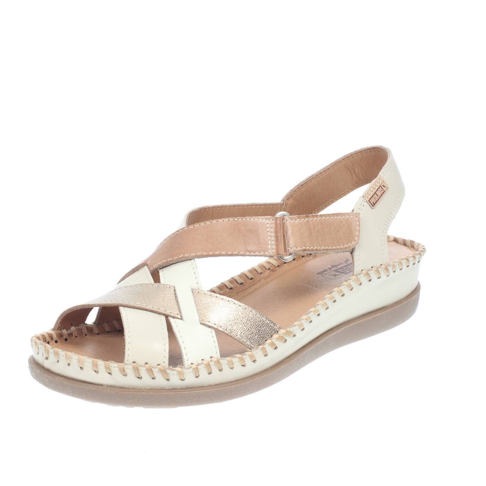 Pikolinos Cadaques - Sandali In Pelle Bianco - Taglia 40 [25.4cm] Scarpe Donna