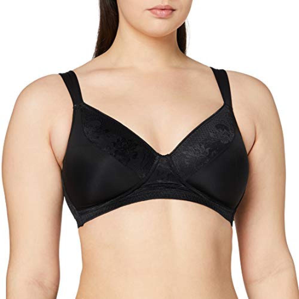 (TG. 5D) Sans Complexe Perfect Shape Full Coverage Bra, Nero, 5D Women's - NUOVO