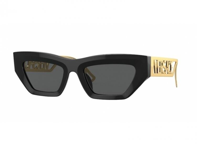 VERSACE VE 4432 GB1/87 BLACK ORIGINAL SUNGLASSES OCCHIALI DA SOLE
