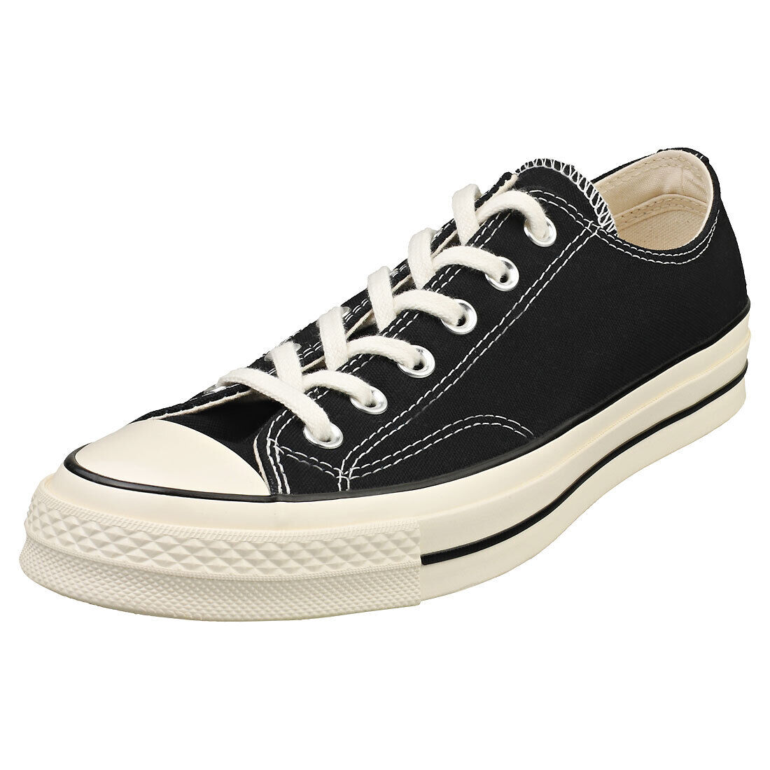 Converse Chuck 70 Ox Unisex Black Egret Formatori Casuale - 38 EU