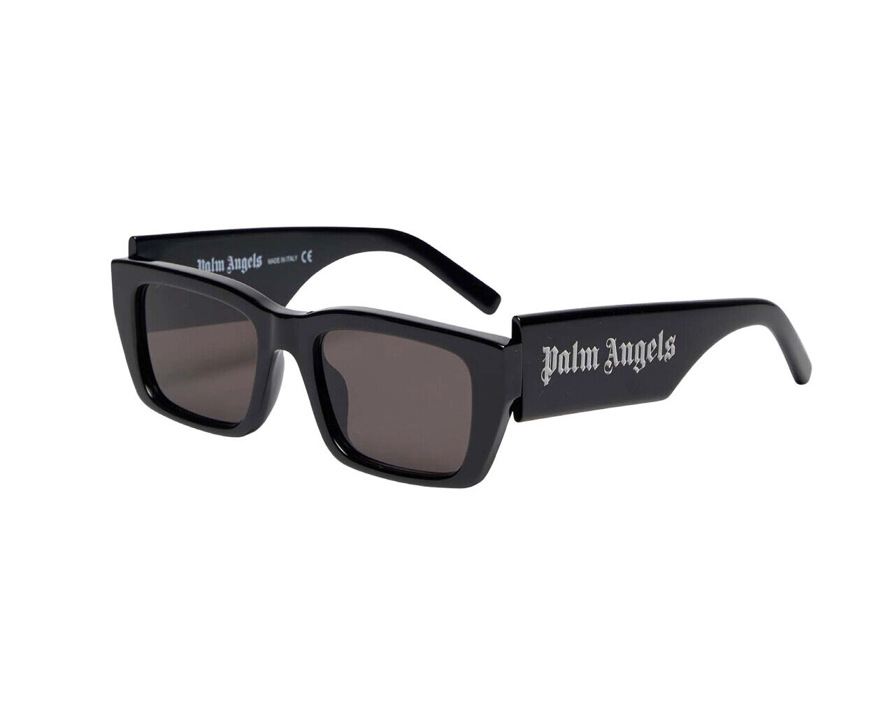 PALM ANGELS Occhiali da Sole Palm  Black dark grey Nero grigio Uomo Donna