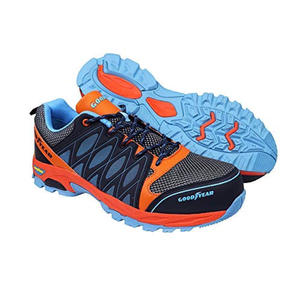 (TG. 8 UK (42 EU)) Goodyear Workwear GYSHU1583 - Scarpe da lavoro da uomo, legge