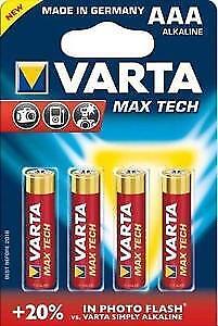 Ministilo Alkalina Max Tech Bl 4pz Varta VARTA BATTERIE 4703