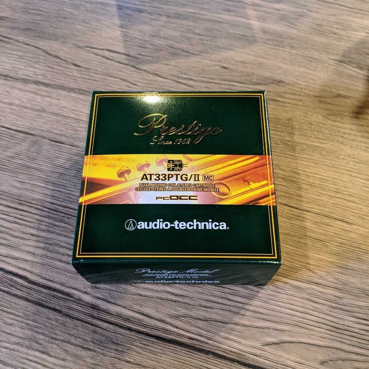 Nuovo AT33PTG/2 Audio-Technica Mc Stereo Cartuccia Giappone