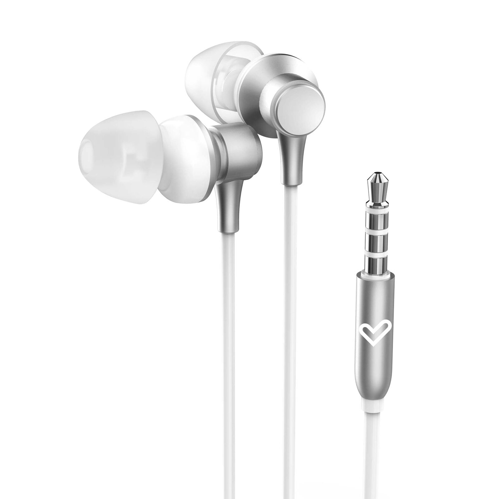 Energy Sistem Metallized In-Ear Headphones (Microphone, 3.5 mm Jack, Aluminium,