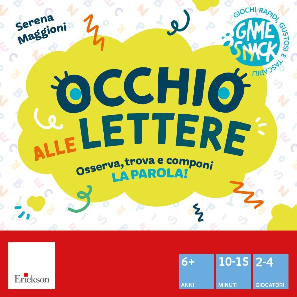 9788859036968 Occhio alle lettere. Osserva, trova e componi la parola! - Serena