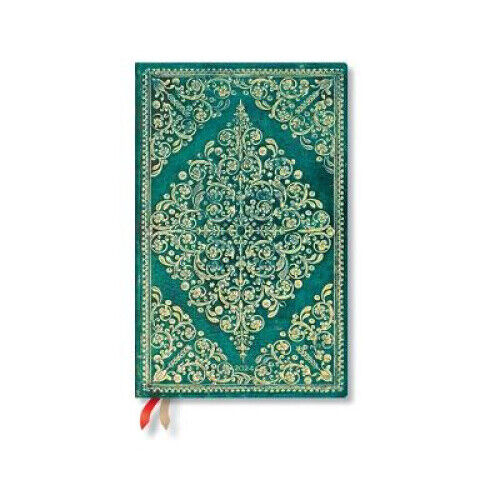 Oceania (Diamond Rosette) Maxi Horizontal 12-month Dayplanner 2024 (Elastic