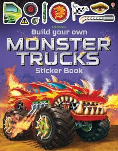 Build Your Own Monster Trucks Sticker Book (Build Your Own Sticker Book)
