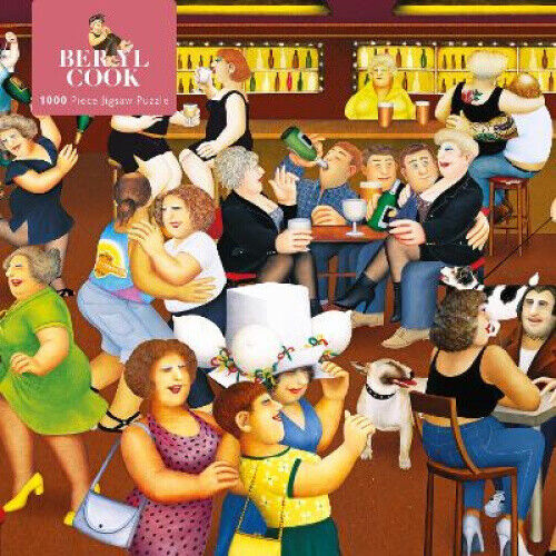 Adult Jigsaw Puzzle Beryl Cook: Date Night: 1000-Piece Jigsaw Puzzles