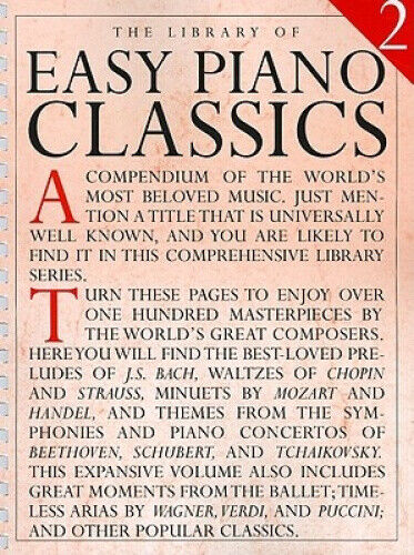 The Library of Easy Piano Classics 2 by Amy Appleby