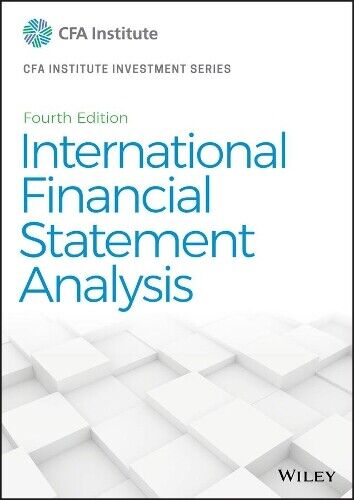 Thomas R. Robinson International Financial Statement Analysis (Copertina rigida)
