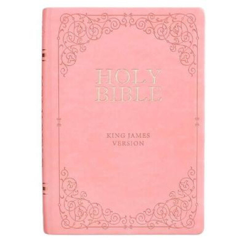 KJV Bible Giant Print Full Size Pink [Large Print]
