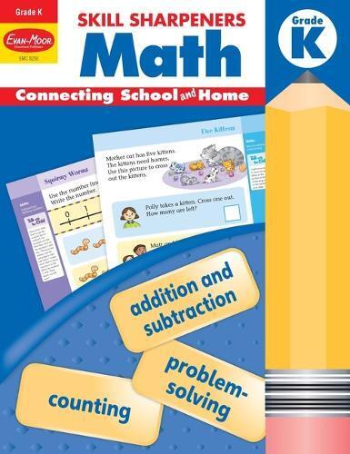 Skill Sharpeners: Math, Kindergarten Workbook (Tascabile) Skill Sharpeners: Math