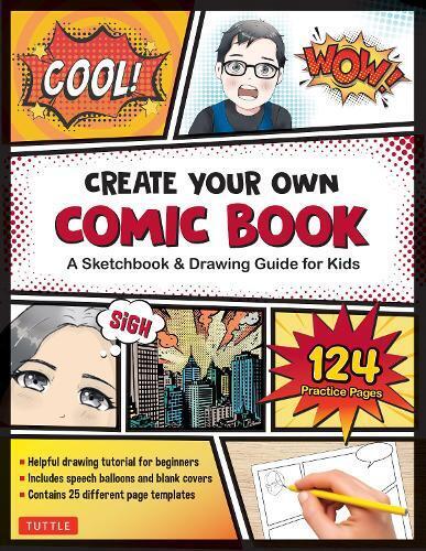 Tuttle Studio Create Your Own Comic Book (Tascabile) (PRESALE 20/08/2024)