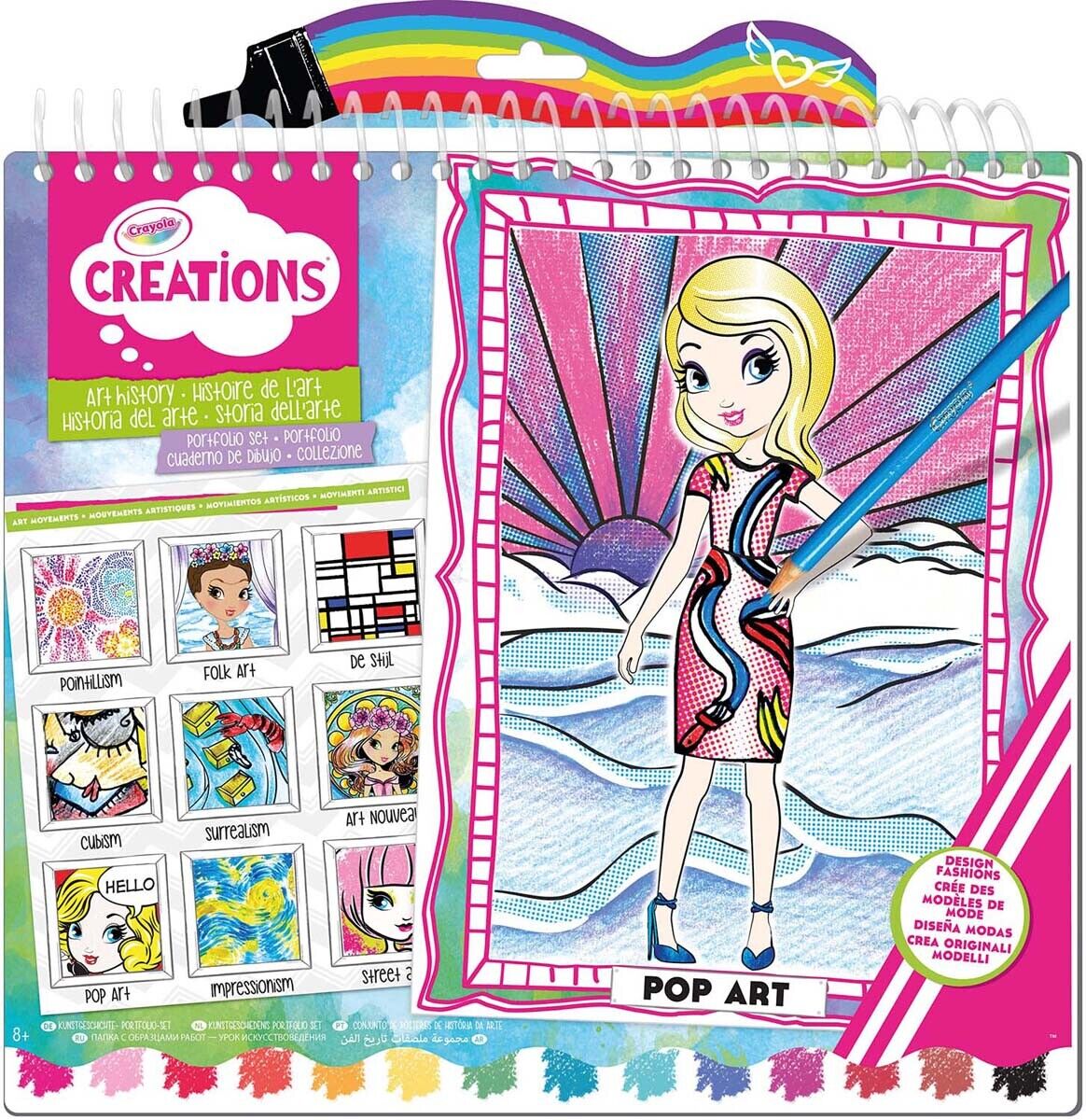 Merchandising Crayola: Creations - Collezione Arte & Moda